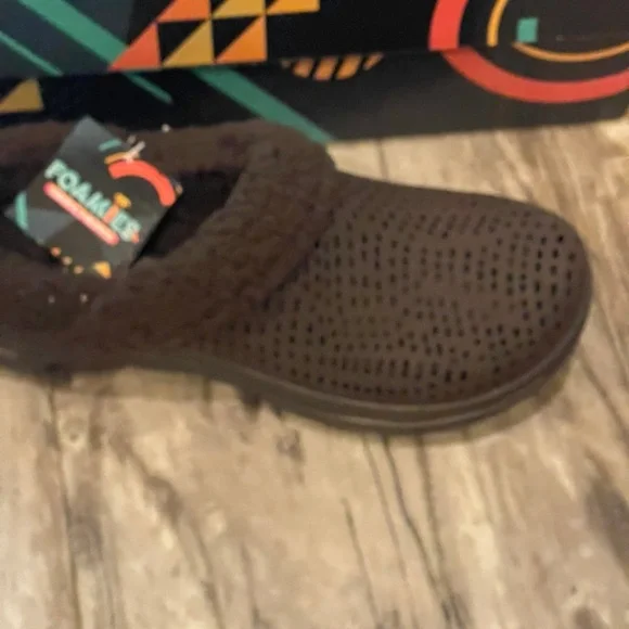 Skechers Foamies GoWalk 5 Relax UltraGo~Women’s Size 7~Faux Fur Lined Clog~NEW‼️ - Picture 3 of 14